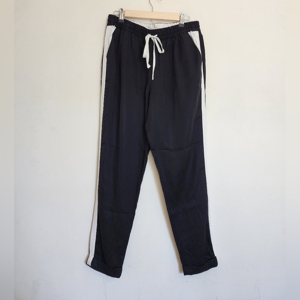 Andrea Jovine 100% Lyocell Drawstring Casual Pants size Large